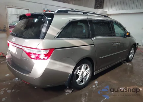 2012 Honda Odyssey Touring/Touring Elite from USA, damaged, VIN 5FNRL5H99CB130055
